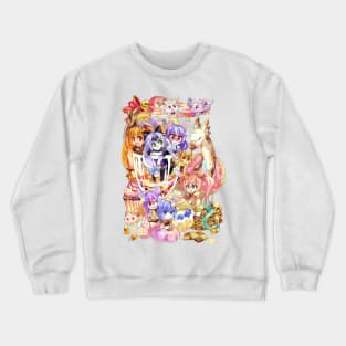 Halloween Sweet (VibrantSnow & Violetta) Crewneck Sweatshirt